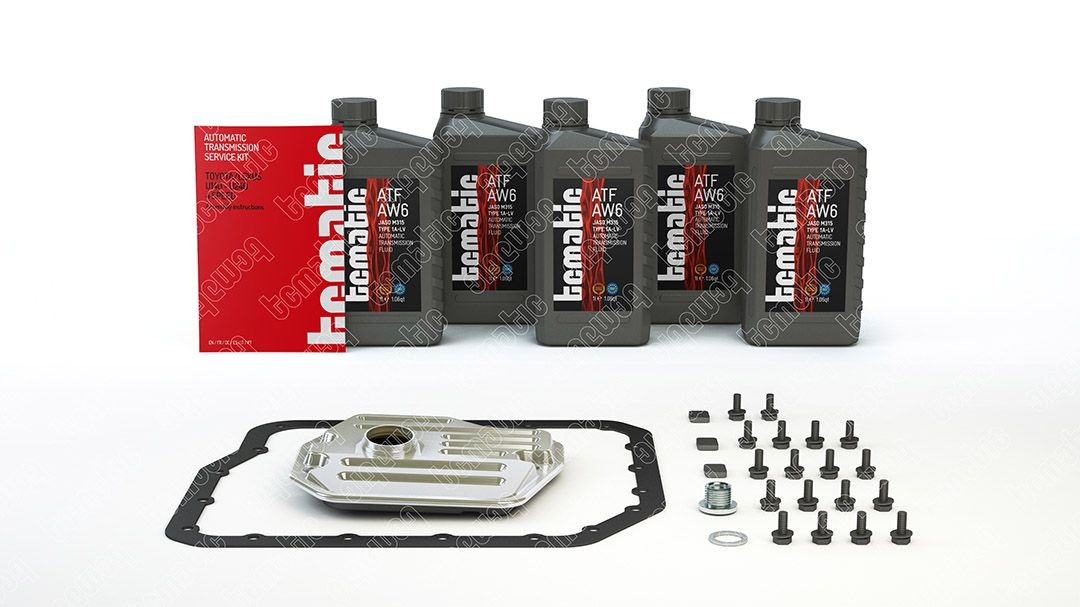 TCMATIC Olieverversingsset voor automatische transmissie 105.101.0010 Artikelset, olieverversing-automaat Toyota T25 105.101.0010 TCMATIC