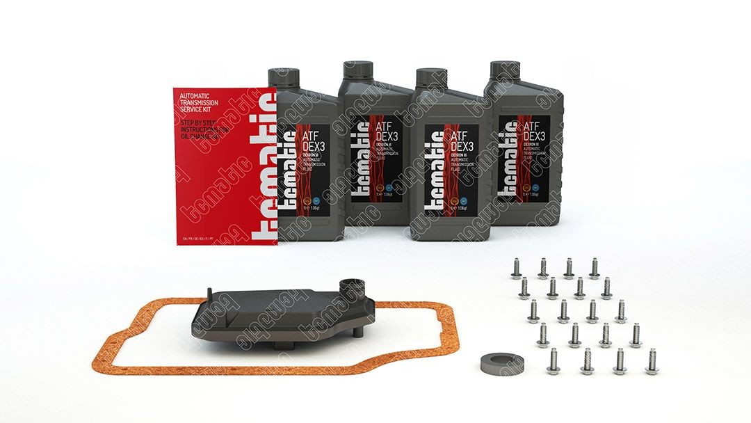 TCMATIC Kit tagliando cambio automatico 105.103.0001 TCMATIC 105.103.0001 Kit componenti, cambio olio-cambio automatico MAZDA prezzo