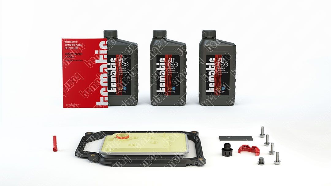 TCMATIC Sett til oljeskift, automatisk girkasse 105.106.0002 Automatfilter Skoda 1U5 105.106.0002 TCMATIC