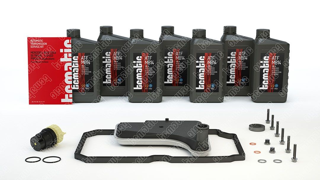 TCMATIC Sada na vymenu oleja v automatickej prevodovke 105.108.0005 Hydraulický filter automatickej prevodovky PORSCHE TCMATIC 105.108.0005