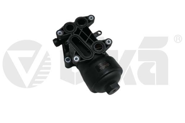 VIKA Oil filter housing 11151768201 VIKA 11151768201 VW Multivan T6 oil filter housing replacement