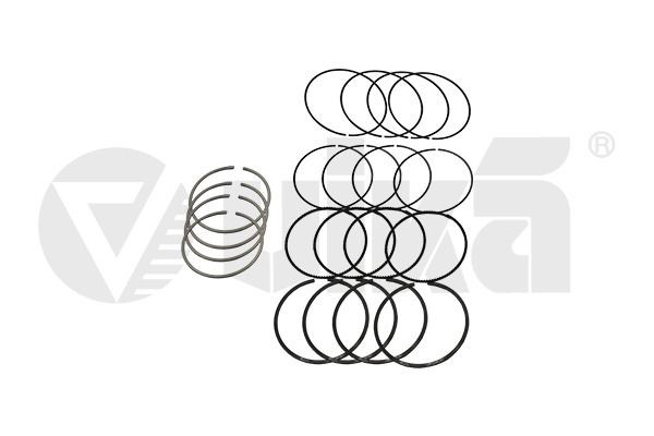 VIKA Virzuļa gredzenu komplekts 11981542901 11981542901 Virzuļu gredzeni Volkswagen GOLF VIKA
