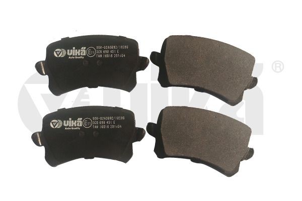 VIKA Bromsbelägg 66981056201 66981056201 VIKA bromsklossar Seat LEON
