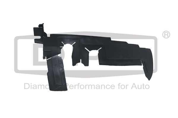 DPA Nosník mrieżky chladiča 81210877202 81210877202 Maska chladiča NISSAN QASHQAI DPA