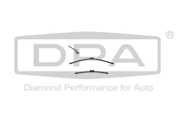 DPA Vindusvisker 99551078502 Viskerblader DPA Volkswagen TOURAN 99551078502