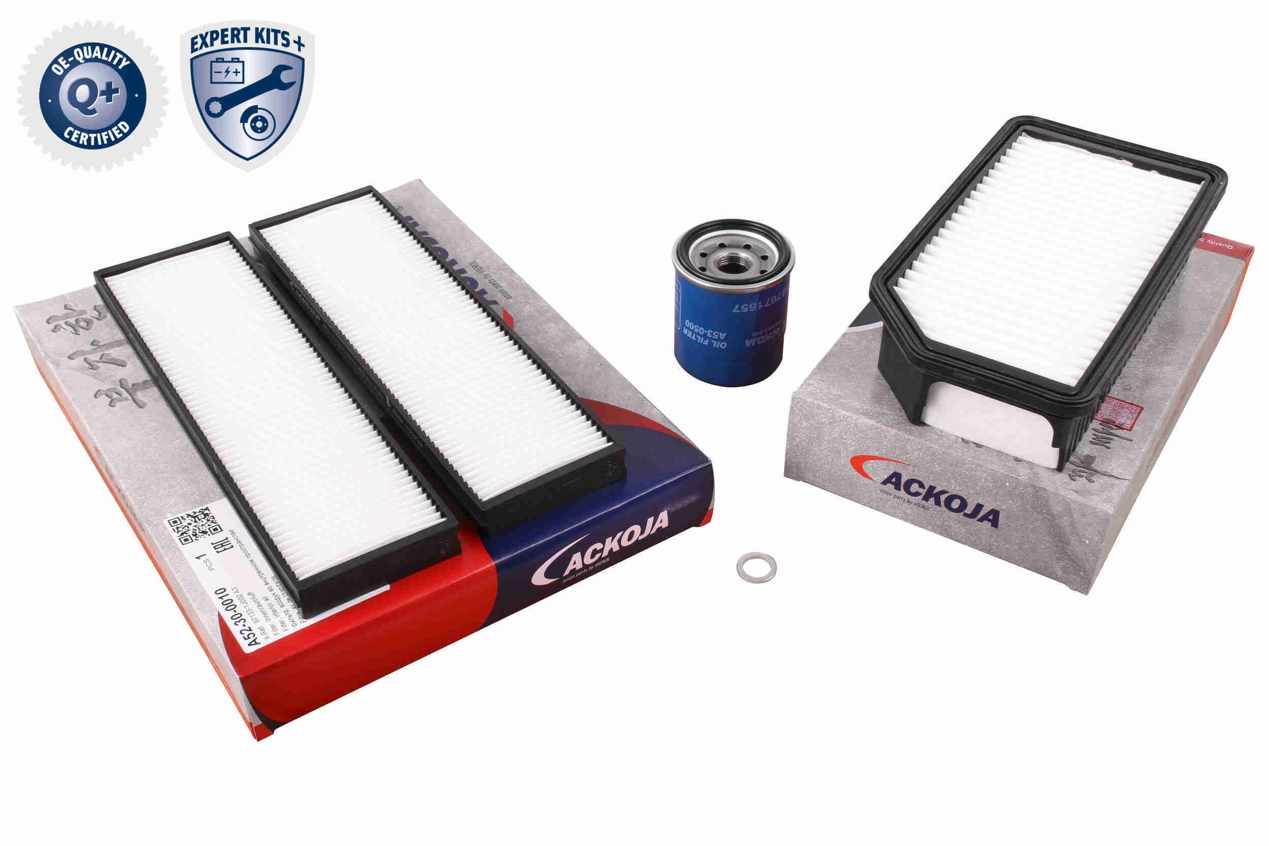 ACKOJA Σετ φίλτρων A52-2004 A52-2004 Σετ φίλτρων DAEWOO NUBIRA ACKOJA