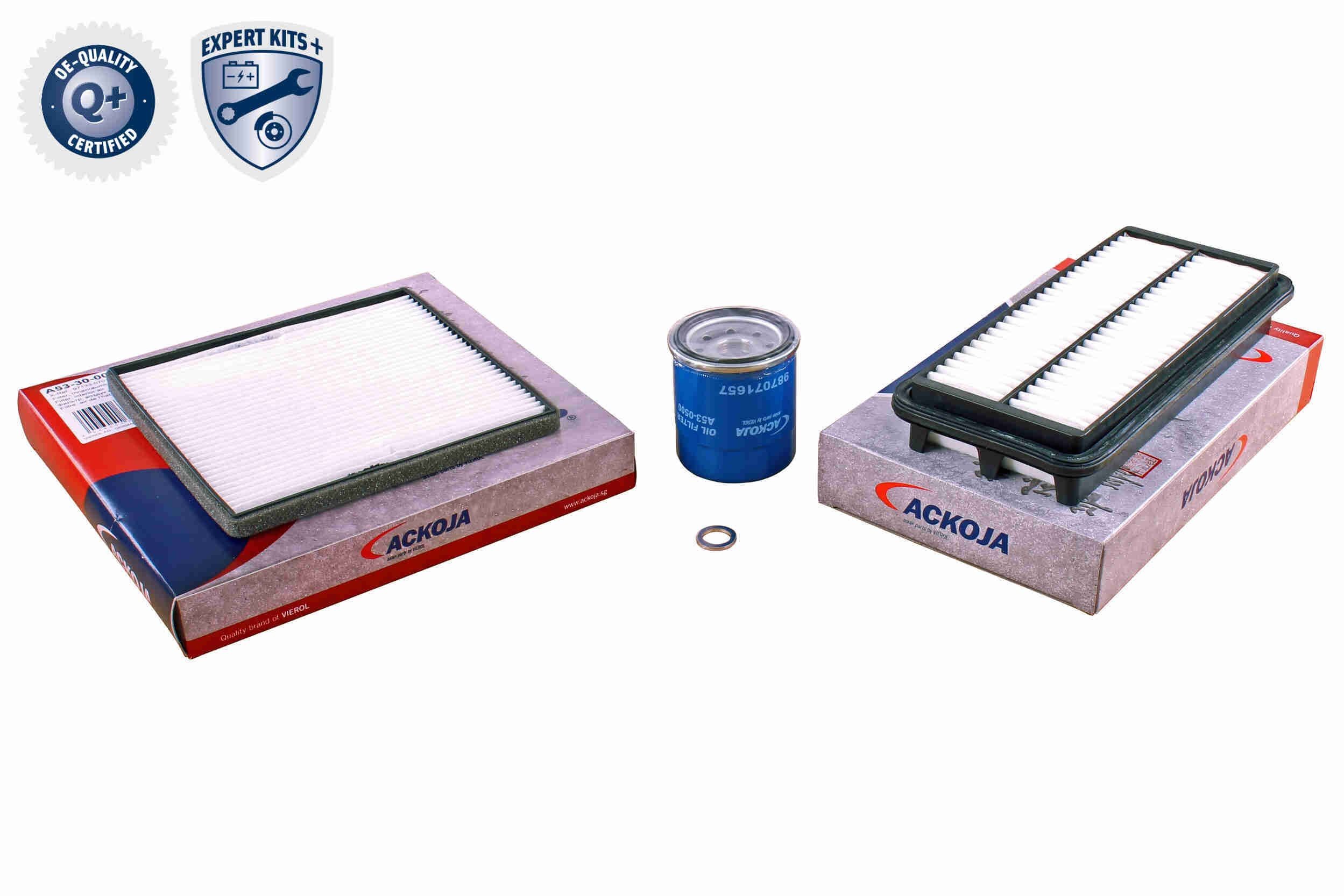 ACKOJA Filter kit A53-2000 ACKOJA A53-2000 Kia Ceed Sportswagon CD Servicekit og filtersæt til en rimelig pris