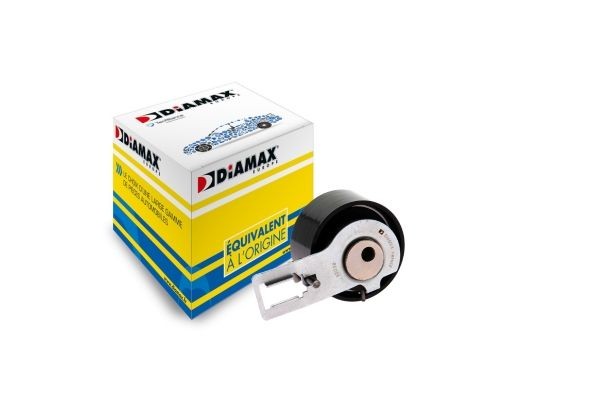 DIAMAX Spriegotājrullītis, Gāzu sadales mehānisma piedziņas siksna A5038 Spriegotājrullītis, gāzu sadales mehānisma piedziņas siksna DIAMAX KUGA A5038 lēti