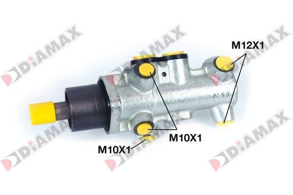 DIAMAX Jarrupääsylinteri N04043 N04043 DIAMAX Jarrupääsylinteri Fiat SCUDO hinta