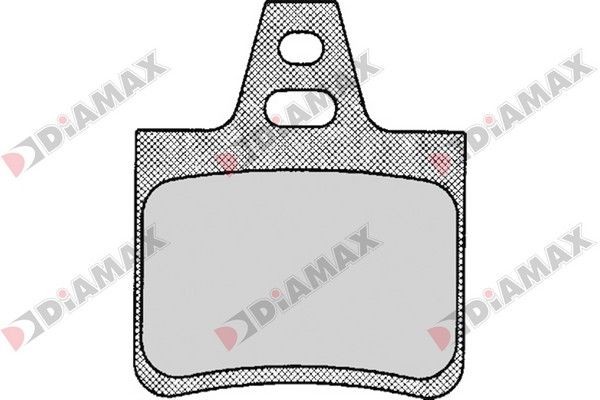 DIAMAX Brake pad set N09148 N09148 DIAMAX brake pads CITROЁN DS4