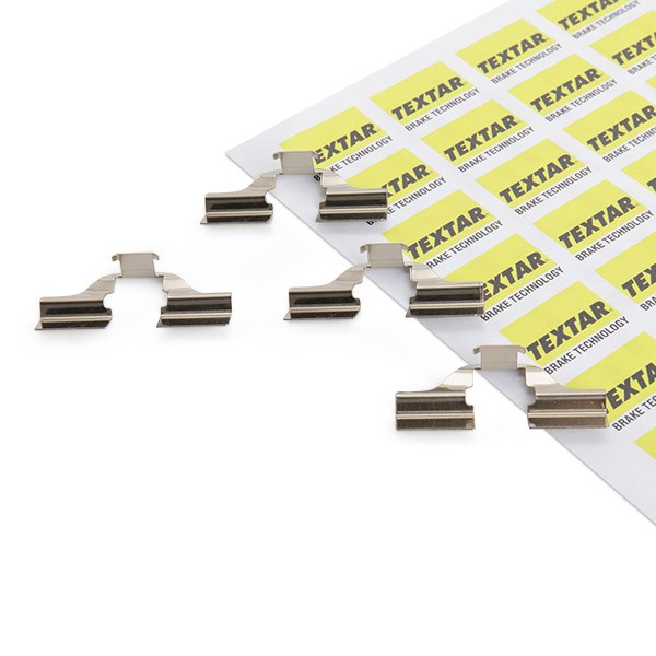 TEXTAR Kit de acessórios, pastilhas de travão 82037300 TEXTAR 82037300 Kit de acessórios, pastilhas de travão Audi A3 8L preço