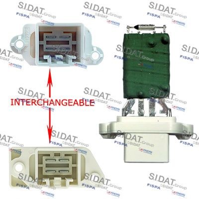 KRIOS Rezistors, Salona ventilators 10.9060 KRIOS 10.9060 Rezistors salona ventilators Mondeo Mk5 Hatchback (CE) cena