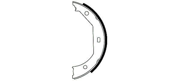 TEXTAR Jarrukenkäsarja, seisontajarru 91049300 91049300 TEXTAR Käsijarrukengät Seat ATECA hinta