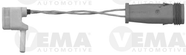 VEMA Hoiatuskontakt, piduriklotsi kulumine 117462 117462 Piduriklotside kulumisandur MERCEDES-BENZ S-klass VEMA