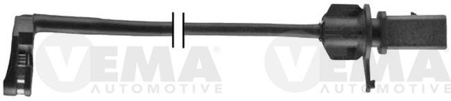 VEMA Slitagevarnare bromsbelägg 117525 117525 VEMA Bromsbeläggslitage Mercedes-Benz