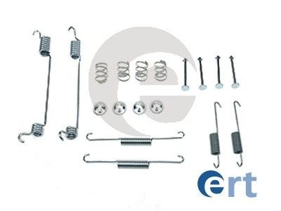 ERT Kit de acessórios, maxilas do travão 310123 Kit de acessórios maxilas do travão NISSAN ERT 310123