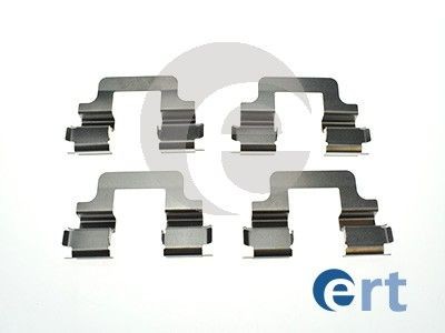ERT Kit d'accessoires, plaquette de frein à disque 420197 Kit d'accessoires, plaquette de frein à disque ERT LEON 420197 pas cher