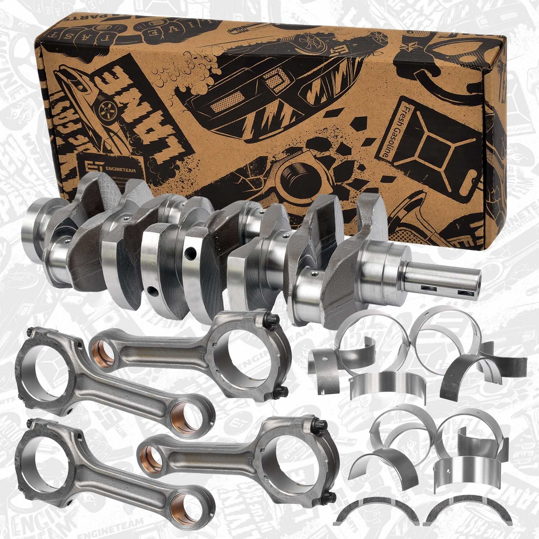 ET ENGINETEAM Veivaksel HK0188 ET ENGINETEAM HK0188 Veivaksel Nissan Skyline R32 Coupé originale pris