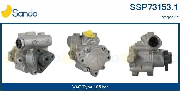 Roolivõimu pump SANDO SSP73153.1 SANDO SSP73153.1: Hüdraulikapump roolimine Porsche 911 2001