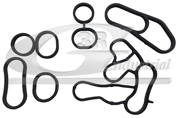 3RG Σετ στεγανοπ., ψυγείο λαδιού 80939 3RG 80939 γνήσια Φλάντζα ψυγείο λαδιού VAUXHALL CARLTON τιμες