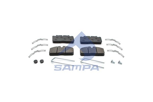 SAMPA Brake pad set 096.606 096.606 SAMPA TOYOTA set of brake pads