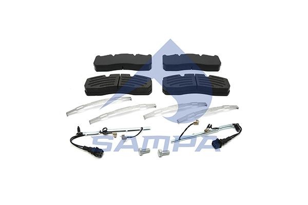 SAMPA Bromsbelägg 096.619 BMW bromskloss SAMPA 096.619