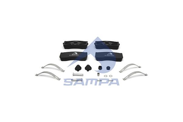 SAMPA Bremseklodser 096.973 096.973 Bremseklodser CHEVROLET SPARK SAMPA