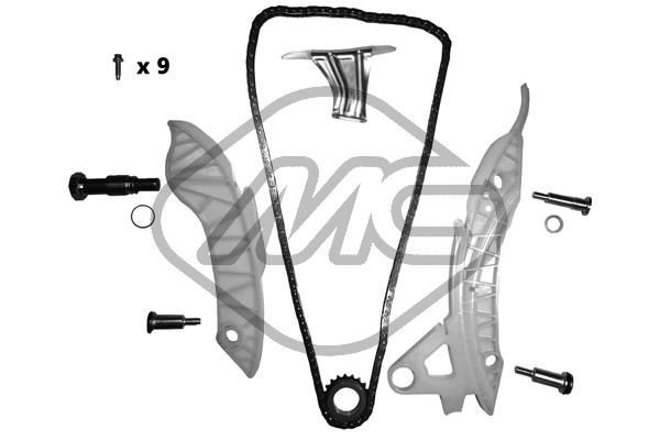 Metalcaucho Timing chain kit 06179 Peugeot 207 Metalcaucho timing chain 06179