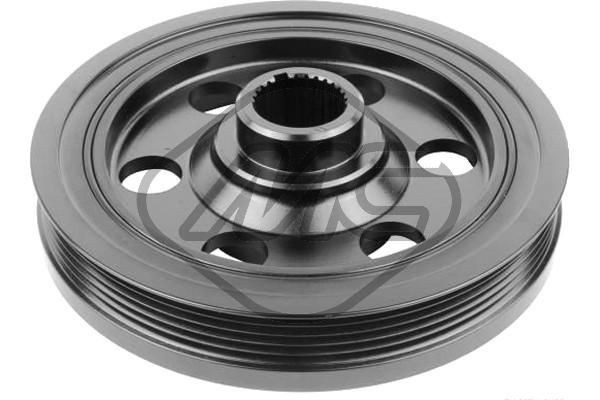 Metalcaucho Riemenscheibe, Kurbelwelle 06216 06216 Kurbelwellenriemenscheibe Metalcaucho AUDI 80