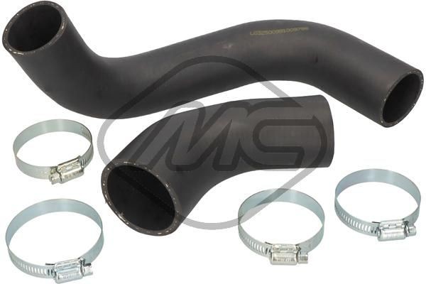 Metalcaucho Ladeluftslange 09796 09796 Metalcaucho Intercooler rør Volvo billige
