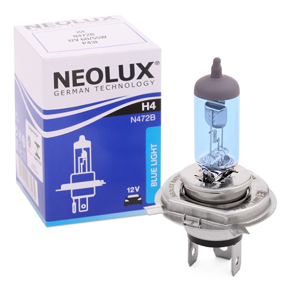 NEOLUX® Żiarovka pre diaľkový svetlomet N472B N472B BlueLight Žiarovka hlavného svetlometu FIAT PALIO NEOLUX®