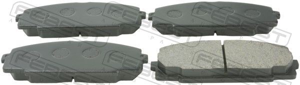 FEBEST Bromsbelägg 0101-KLH12F 0101-KLH12F FEBEST bromskloss TOYOTA C-HR