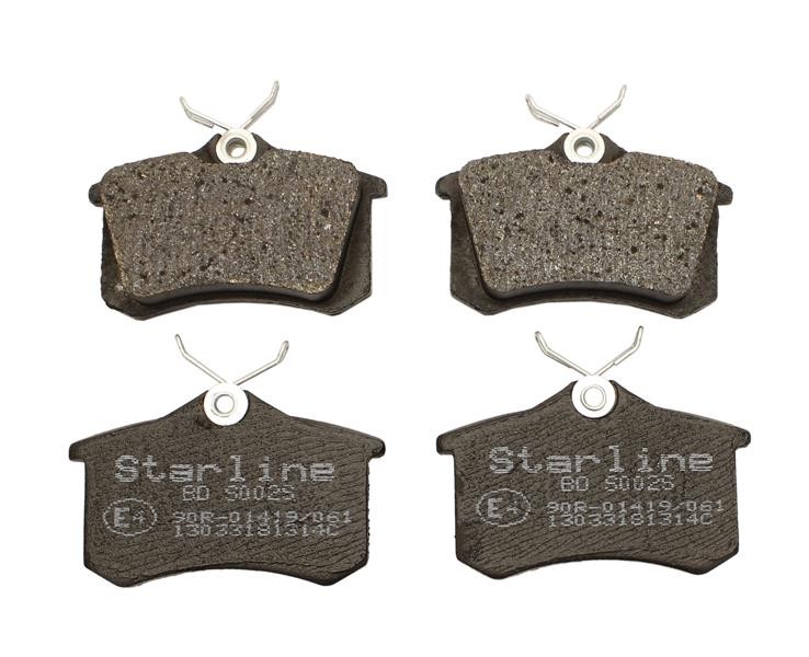STARLINE Plaquettes de frein BD S002S BD S002S Plaquette AUDI A1 STARLINE
