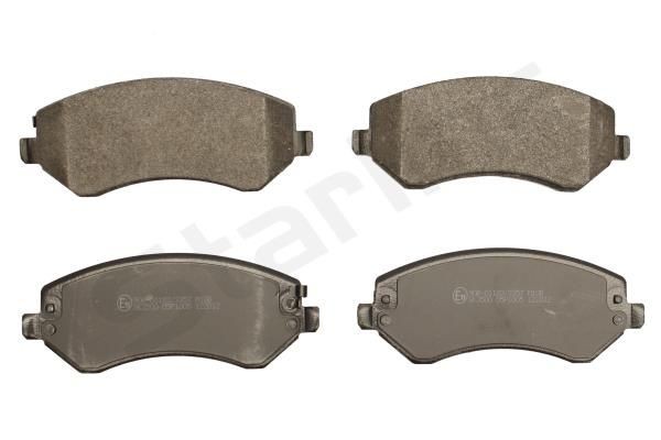 STARLINE Plaquettes de frein BD S752 BD S752 Plaquettes de frein STARLINE AUDI A1