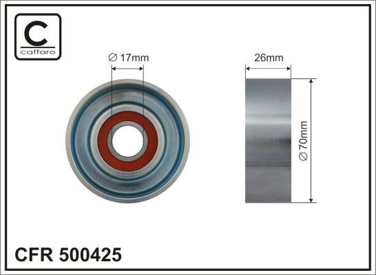 CAFFARO Strammehjul, kilerem 500425 Strammerull CAFFARO EDGE 500425 billige