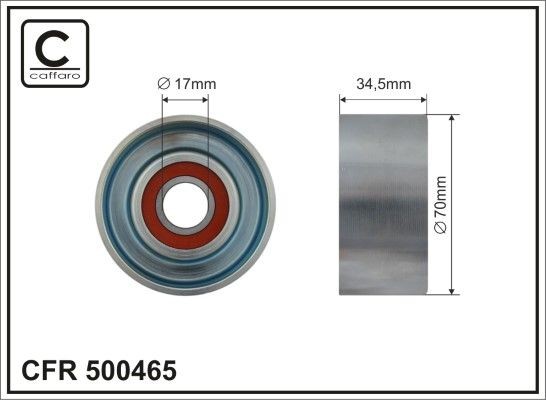 Strammehjul, kilerem CAFFARO 500465 CAFFARO 500465: Strammehjul Nissan MURANO 2019