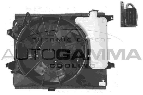 AUTOGAMMA Koelventilator GA228218 Toyota COROLLA Koelvin AUTOGAMMA GA228218