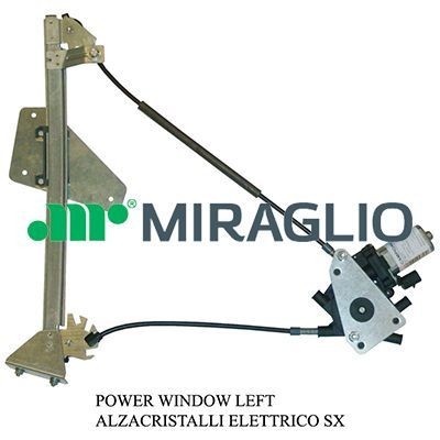 MIRAGLIO Lève-vitre 30/7177 Kit réparation lève-vitre MIRAGLIO 323 30/7177 pas cher
