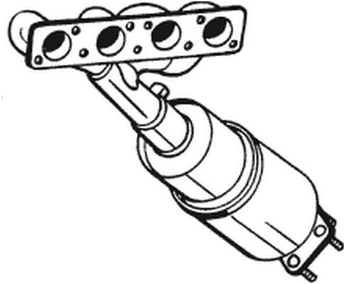 BOSAL Catalyseur 090-152 BMW Série 6 Catalyseur BOSAL 090-152