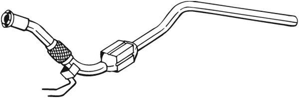 BOSAL Catalyseur 099-478 Pré catalyseur BOSAL SPRINTER 099-478 pas cher