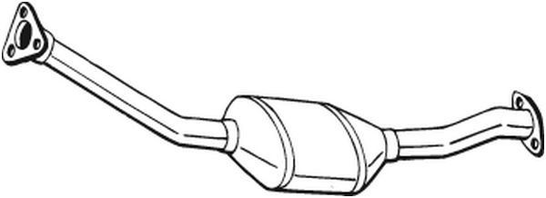 BOSAL Καταλύτης 099-593 099-593 Καταλύτες OPEL MOKKA BOSAL