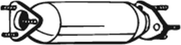 BOSAL Katalysator 099-758 BOSAL 099-758 Uitlaat LAND ROVER Freelander SUV (L314) 2000