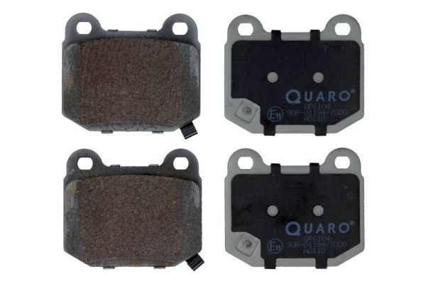 Kit pastiglie freni QUARO QP6104 QUARO QP6104 Pasticche dei freni anteriori e posteriori Subaru WRX 2012