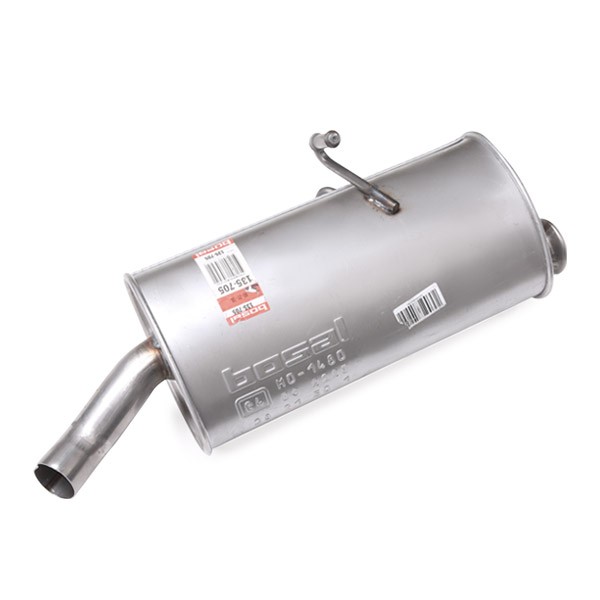 BOSAL Rear silencer 135-705 Peugeot BIPPER BOSAL exhaust silencer 135705