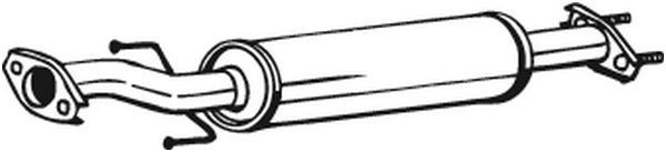 BOSAL Marmitta centrale 141-385 BOSAL 141-385 Scarico centrale Lacetti J150 originale prezzo