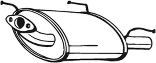 BOSAL Bagpotte 145-339 145-339 Bagpotte BOSAL NISSAN INTERSTAR