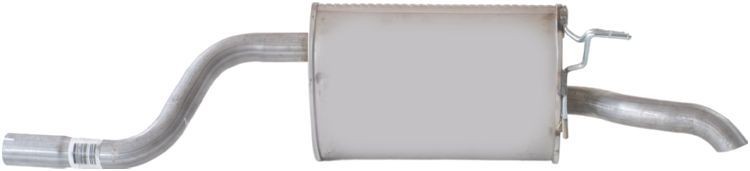 BOSAL Bagpotte 148-309 BOSAL 148-309 Palio Fire Bagerste lyddæmper pris
