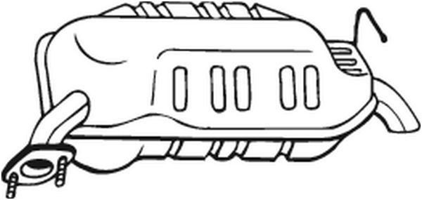 BOSAL Einddemper 171-635 Einddemper, uitlaat BOSAL B-serie 171-635 goedkoop