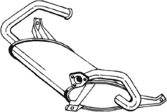 BOSAL Endschalldämpfer 177-275 BOSAL 177-275 Endtopf Mitsubishi Lancer 7 Kosten
