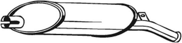 BOSAL Marmitta 200-925 BOSAL 200-925 Marmitta